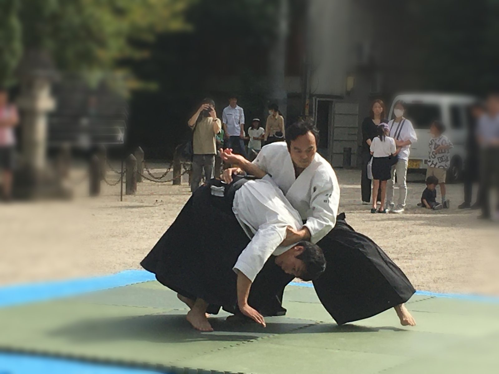 四日市祭での奉納演武